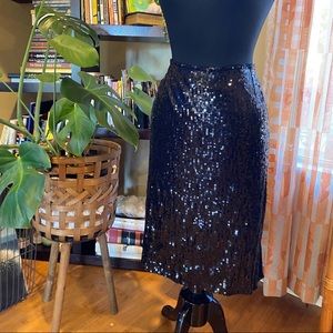 Sejour Plus Size Black Sequin Skirt – Tagged 3x